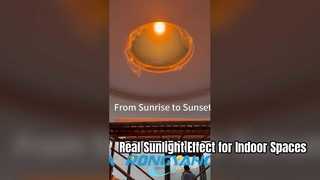 Skylight serii T – inteligentna symulacja światła słonecznego z automatyczną jasnością i kolorem