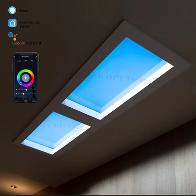 kupować Multi Scene White Faux Skylight Lighting Wpuszczone 6500k 110VAC 8000lm produkcja online