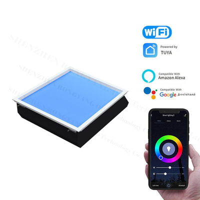 kupować Niebieskie niebo 600x600 LED Sky Panel 2100-7000K Temperatura koloru 3,6A Prąd produkcja online