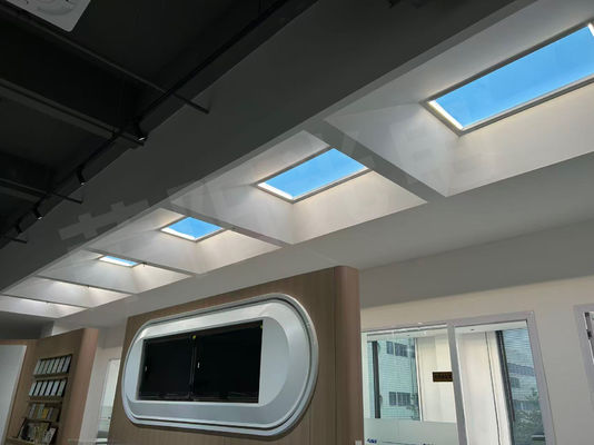 kupować Oświetlenie Cirkadiane Panel Okna Imitującego Światło Oferujące Barwę Światła 2100-7500K Idealne do Poprawy Komfortu Widzenia i Atmosfery Wnętrza produkcja online
