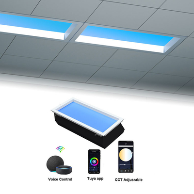 Smart Skylight z montowanym na suficie Panel terapii świetlnej rytmu dobowego dla zdrowszego życia w pomieszczeniach