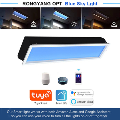1200x300 Trwały sztuczny panel sufitowy LED Skylight 100W 5500 lumenów