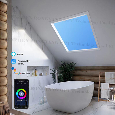 CCT 6500K 1200x300 Sztuczny świetlik LED DIY Tuya Alexa Sterowanie głosem