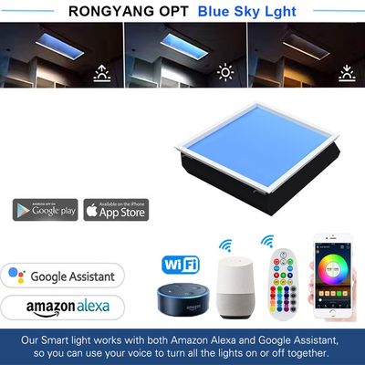Światło LED Smart Dimmable Ceiling Panel, zdalnie sterowane, idealne dla komercyjnych przestrzeni