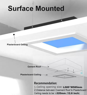 Światło nocne płaskie o mocy 75 W dla wszechstronnych zastosowań CCT 2100K-7500K