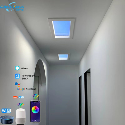 CCT 2700K-6500K Sztuczny sufit LED Skylight 50W 110VDC Trwały