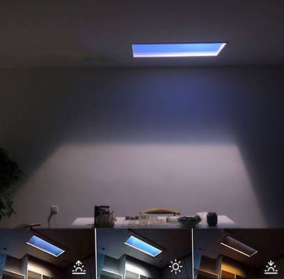 Ultra cienki panel sztucznego światła słonecznego Stop aluminium 120x60 110V w pionie
