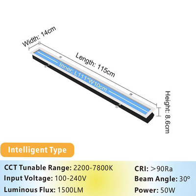 Oszczędność energii 50 Watt LED Panel Stropów Światło do terapii L1150 XW140 X H86mm