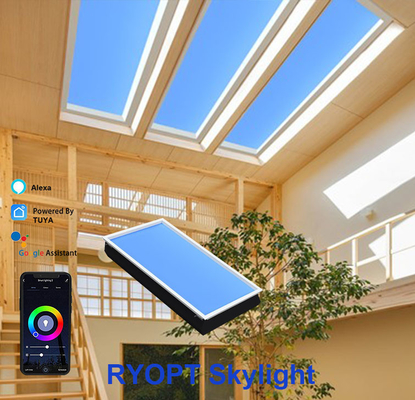 95Ra Tuya Panel sufitowy LED 110-230V Multi Scene CCT Regulowany