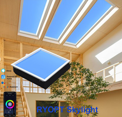 60x60cm Panel sufitowy LED Sky Cloud 100W Therapy RGB Montowany na powierzchni