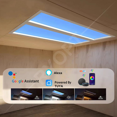 Tuya Wi-Fi Control Panel oświetlenia LED 2100-7000K Temperatura koloru 6000LM Przepływ światła