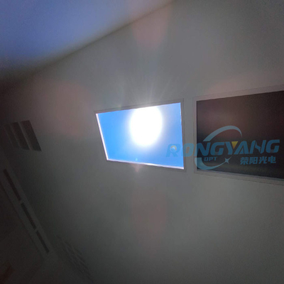 Możliwość przyciemniania 600x1200 Sztuczne światło słoneczne Panel sufitowy Tuya Control 90 stopni