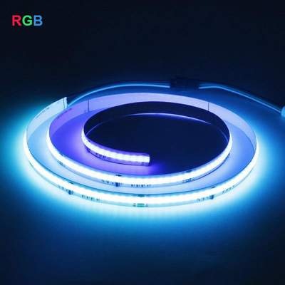 Praktyczna taśma LED 3000K 5000K RGB COB do pokoju 12V 24V Szerokość 10mm
