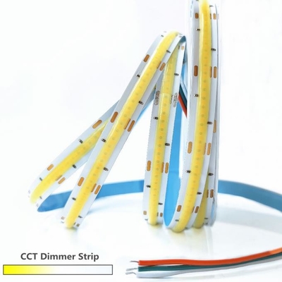 COB CCT 2500K Silikonowa taśma LED z możliwością przyciemniania, uniwersalna