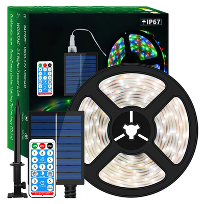 Garden Christmas Outdoor Strip Lights Solar CCT 3000K Długość 5M