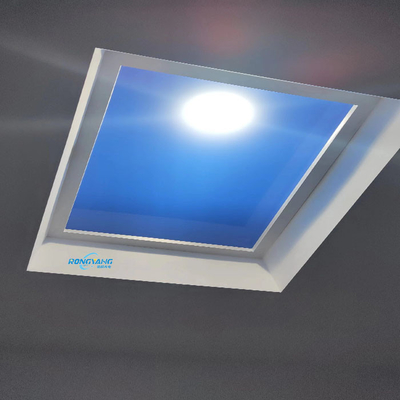 Lampa słoneczna w pomieszczeniach ️ 60x60cm Sztuczne oświetlenie z prawdziwym śledzeniem słońca i regulowaną jasnością