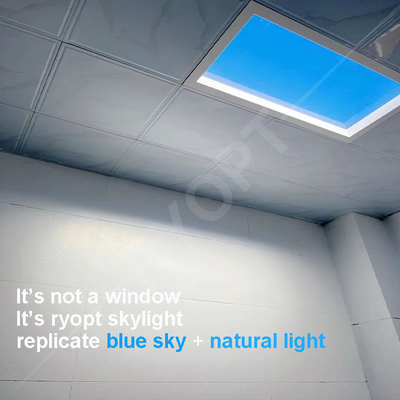 Ultra Thin Led Symulowany świetlik Sztuczne światło dzienne 110V 150mm 2500K 6500K