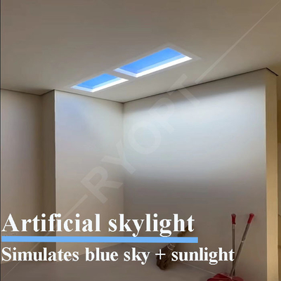 Sztuczne światło dzienne Fałszywe świetliki LED Cloud Blue Sky Panel Tuya Alexa Control