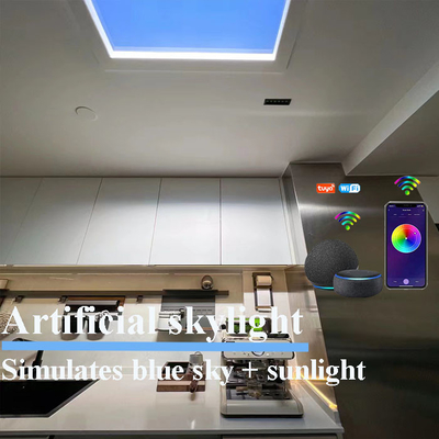 Zmiana koloru CCT Fałszywy sufit Led Skylight Regulator rytmu dobowego System RCU