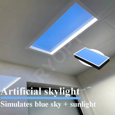 Sztuczne oświetlenie dachowe ClearSky LED dla domów i biur z łatwą instalacją i energooszczędną konstrukcją