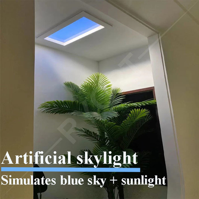 6060 Led Fałszywy panel sufitowy ze sztucznym świetlikiem Sztuczne światło dzienne Tuya Smart