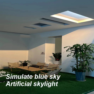 Światło na ścianie fałszywe okienkowe z rytmem dobowym 110-240V 8000 Lumen 70000h Żywotność