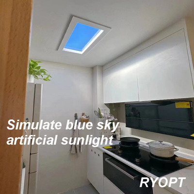 2*2ft 110V AC Sztuczne światło słoneczne Skylight, bezramkowy 600x600 LED Panel Light