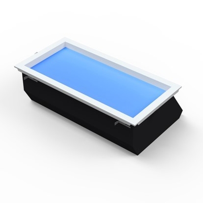 Rytm dobowy LED Fałszywe światło okna 50W Realistyczny symulator światła słonecznego do montażu ściennego