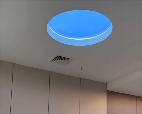 Ściemniana lampa sufitowa 2700K-6500K z pilotem, Asystentem Google i pełnym harmonogramem scen, duża moc