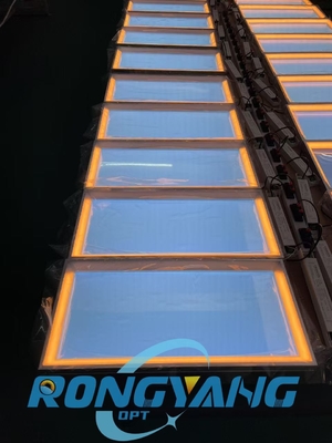 100W zużycie energii fałszywy panel okienny do montażu ściennego w salach oczekiwania i obszarach