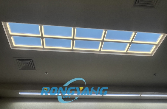 Ultra-Slim 36mm Smart Sky Panel Light 160W Bezproblemowy Światło Ambientalne LED Panel Skylight