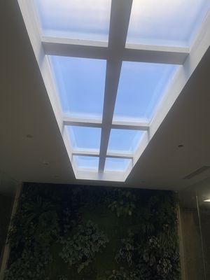 Wbudowane sztuczne światło powietrzne LED do zużycia energii 150W Źródło światła LED i wbudowana metoda instalacji